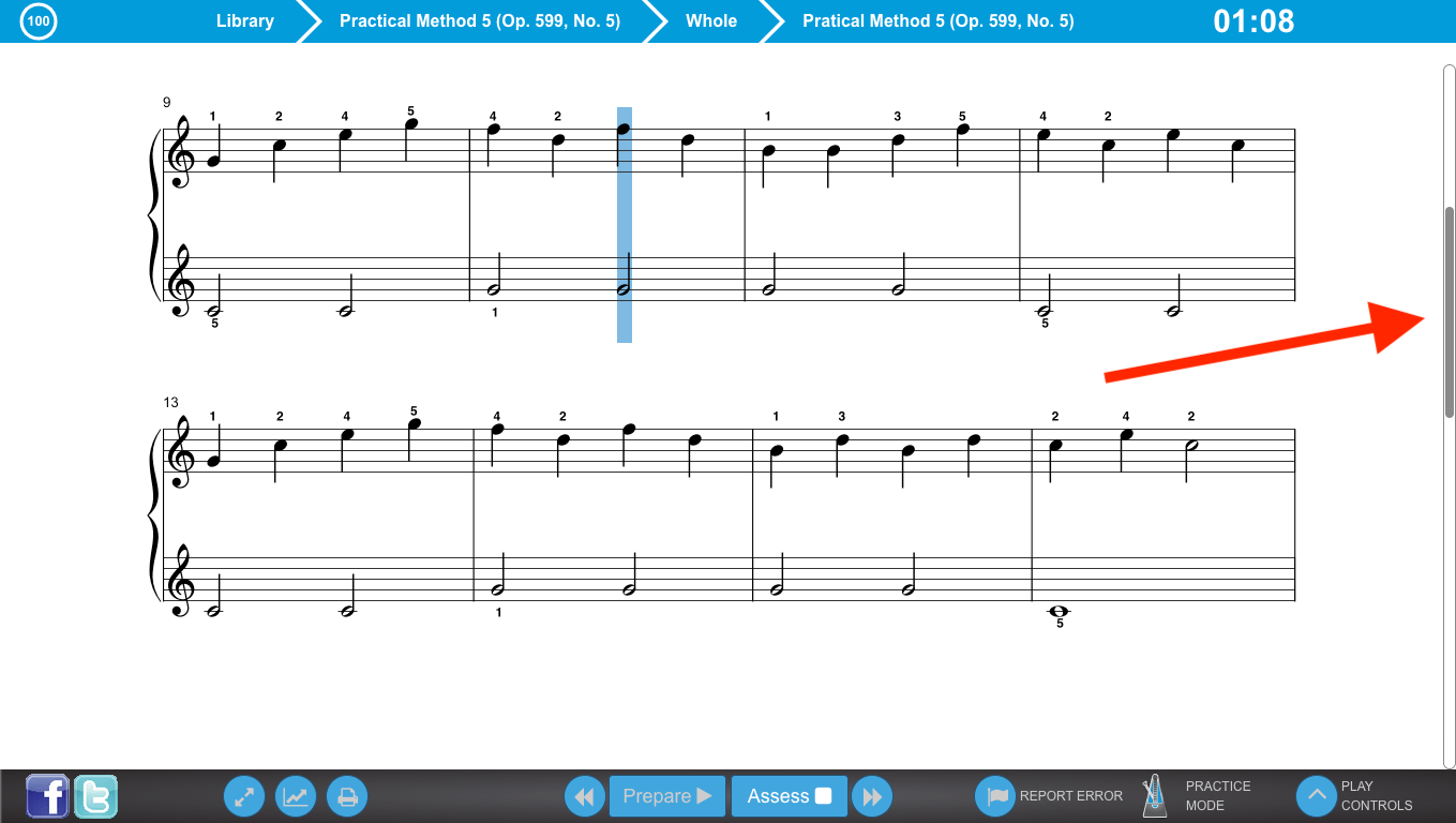 playback bar details